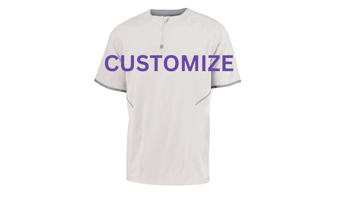 3Ts Custom White Short Sleeve Pullover Logo