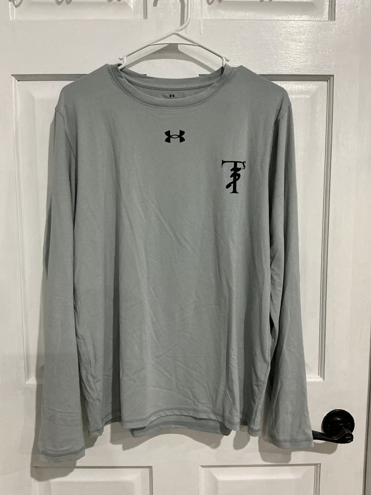 Men's UA Gray Long Sleeve T-Shirt