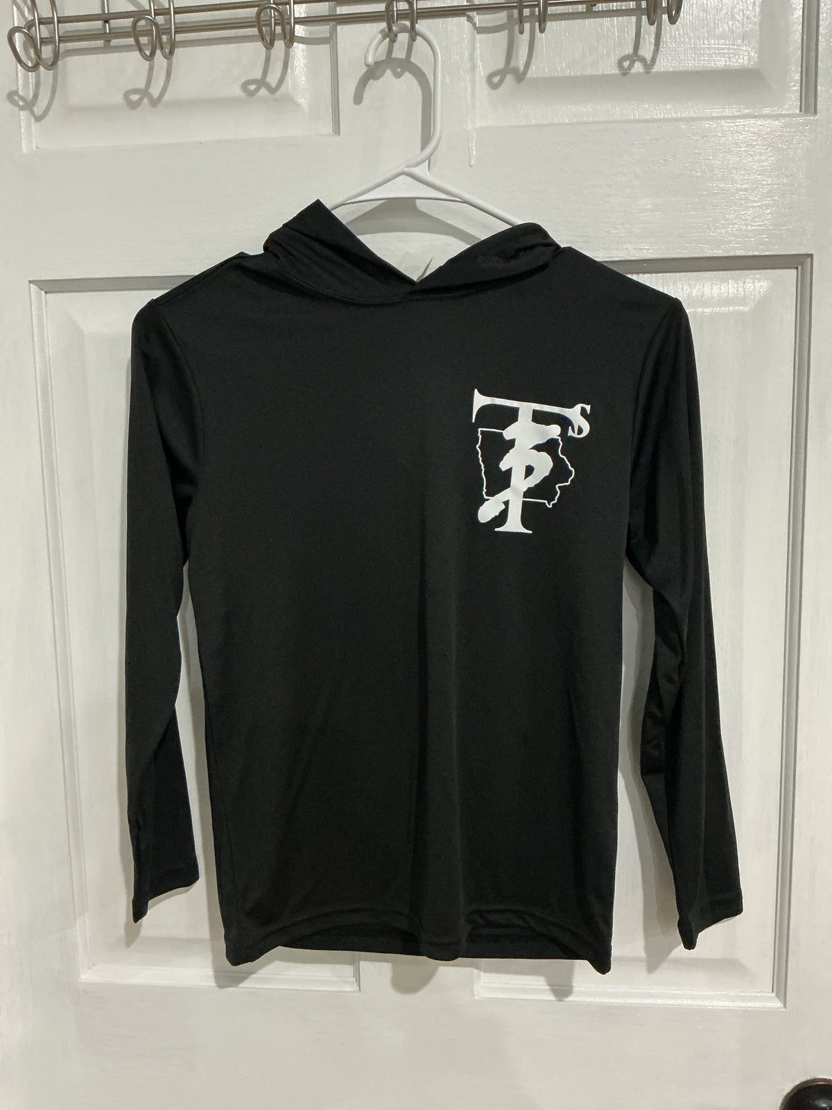 BAW Youth Performance L/S Hooded Shirt - Black