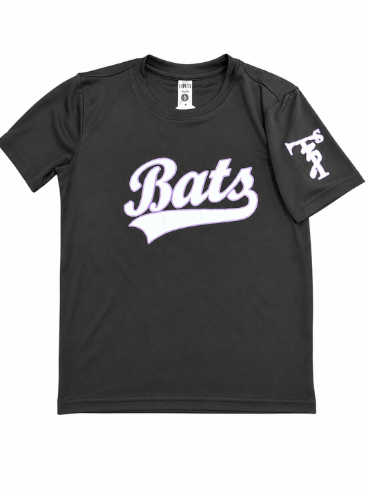 Black Bats Poly Tee