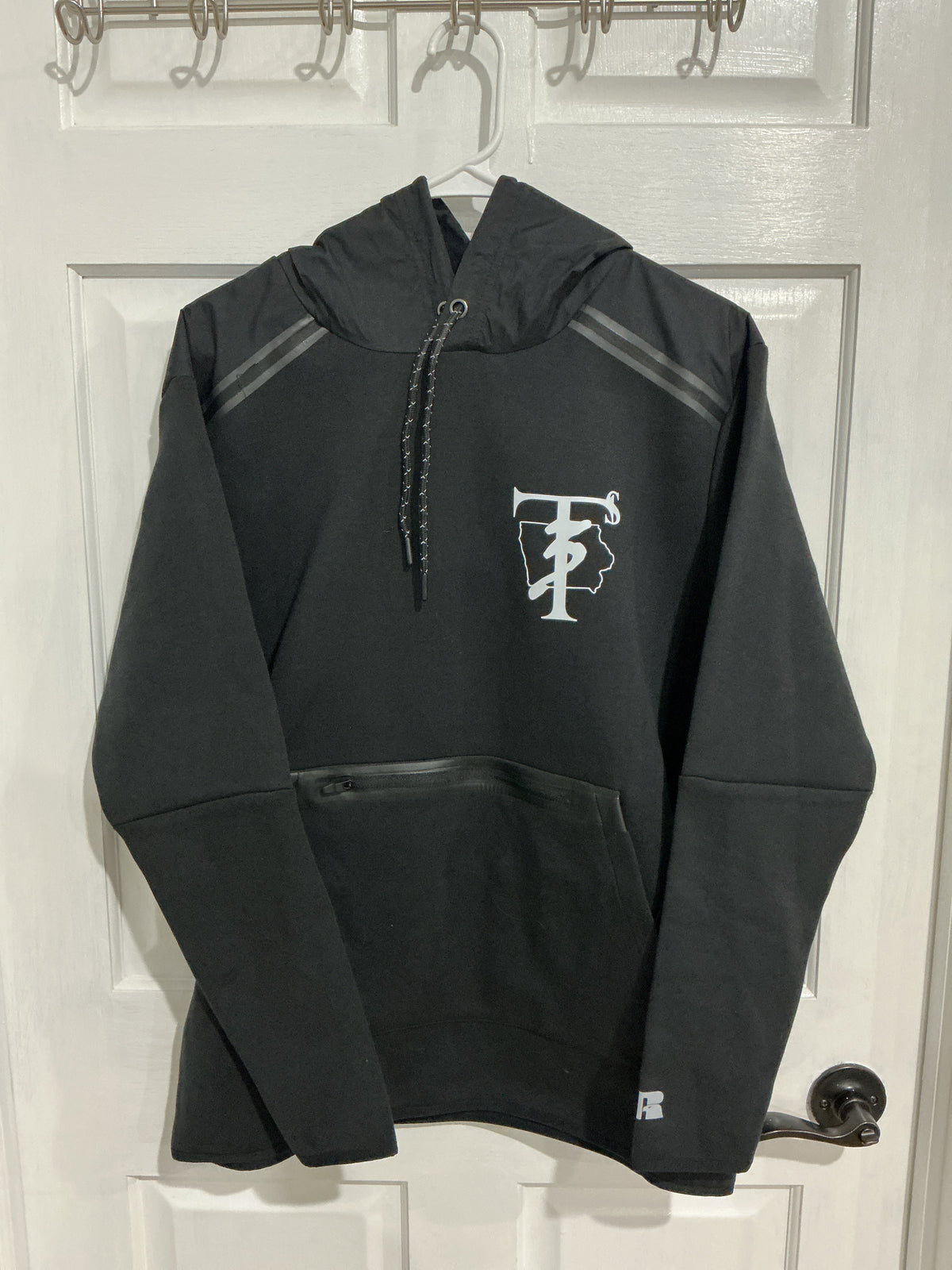 Men's Russell Legend Tech Fleece Black Hoodie