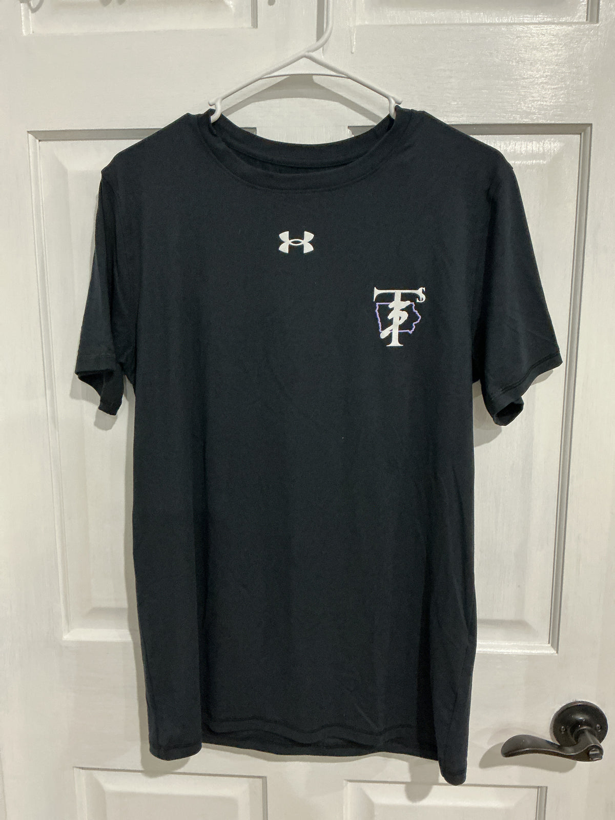 Men's UA Black Short Sleeve T-Shirt