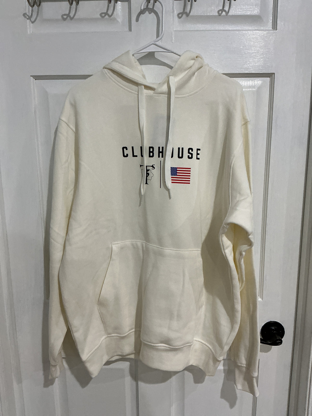 Adult Augusta 3T's Clubhouse Hoodie - Vanilla
