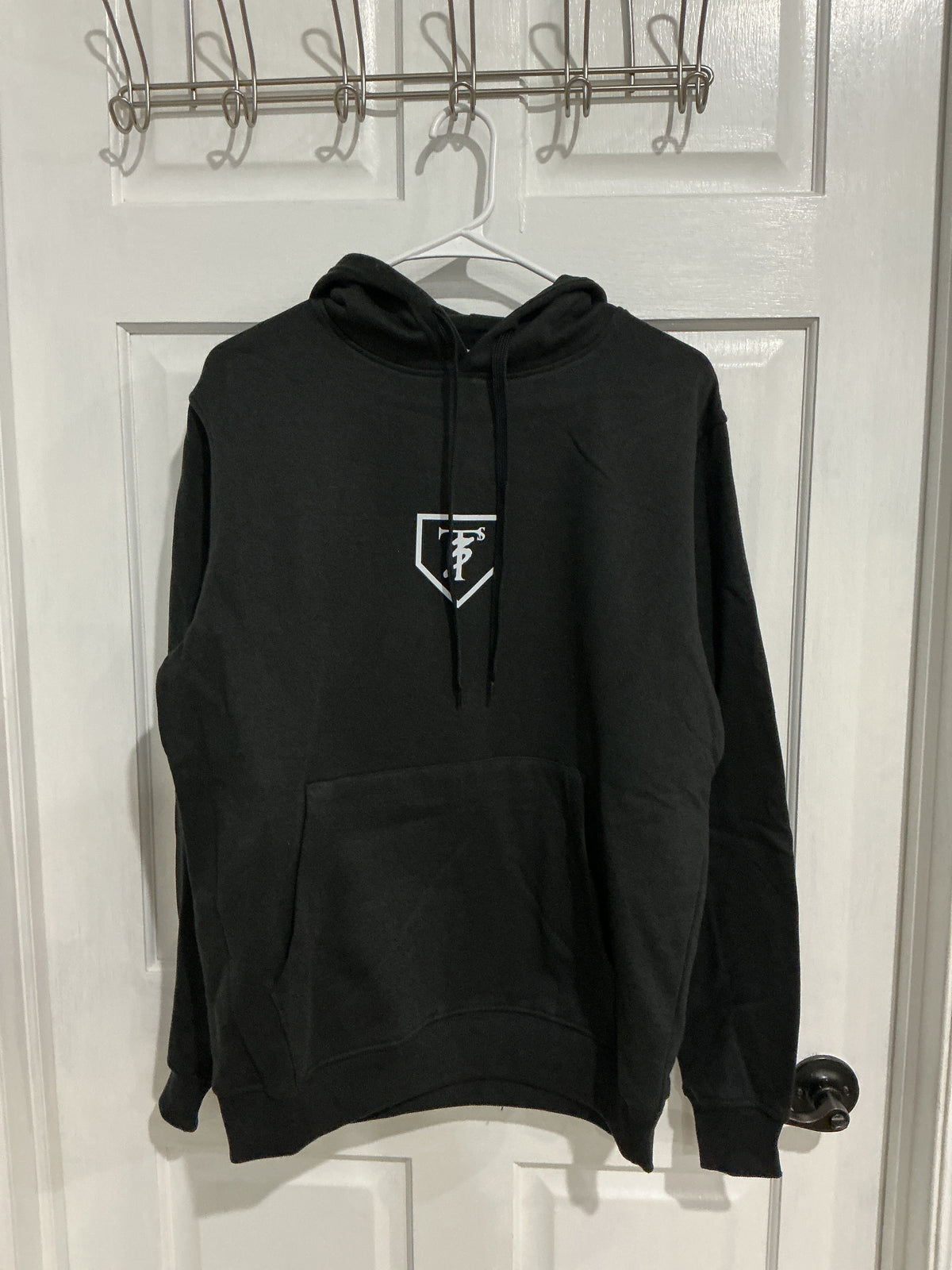 Adult Augusta 3T's Home Plate Hoodie - Black