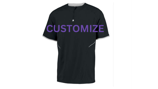 3Ts Custom Black Short Sleeve Pullover Logo