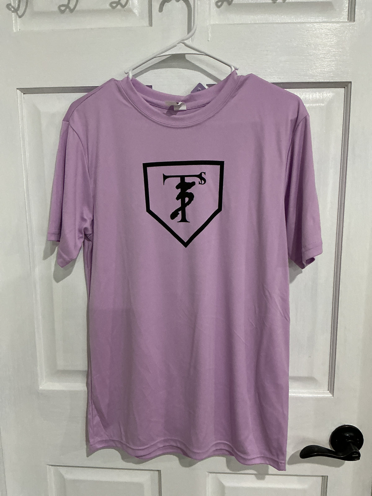 Men's 3T's Home Plate Short Sleeve T-Shirt - Lavender