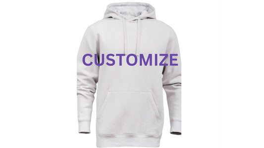 3Ts Custom White Adult Hoodie Logo
