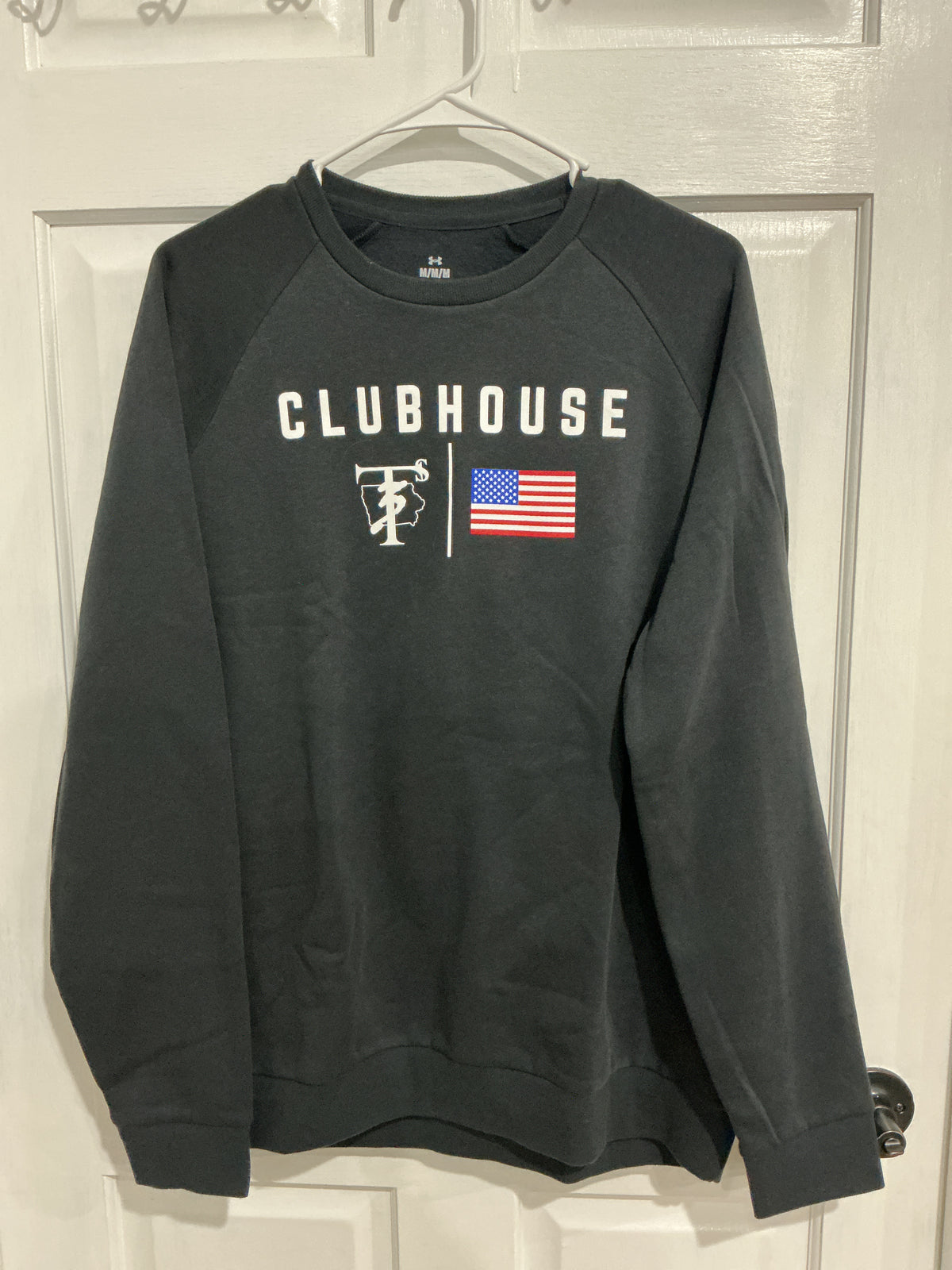 Men's UA Black Crewneck
