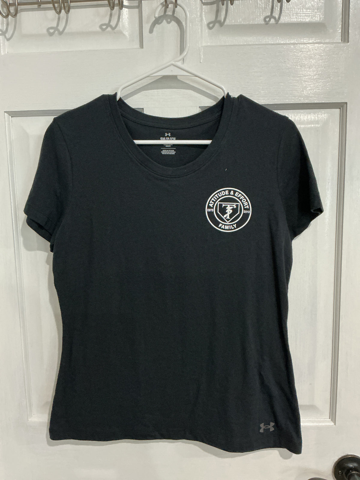 Women's UA Black Circle Logo Short Sleeve T-Shirt