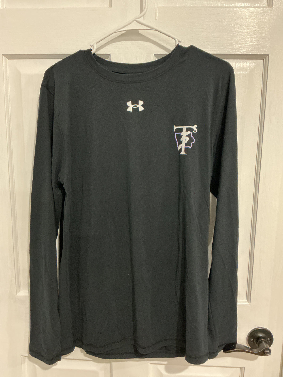 Men's UA Black Long Sleeve T-Shirt