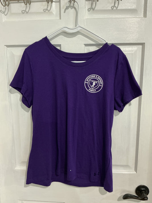 Women's UA Purple Circle Logo Short Sleeve T-Shirt