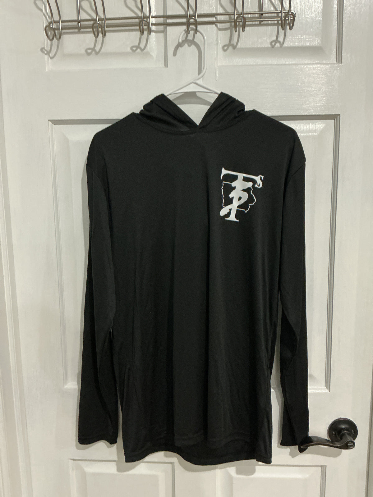 BAW Performance L/S Hooded Shirt - Black
