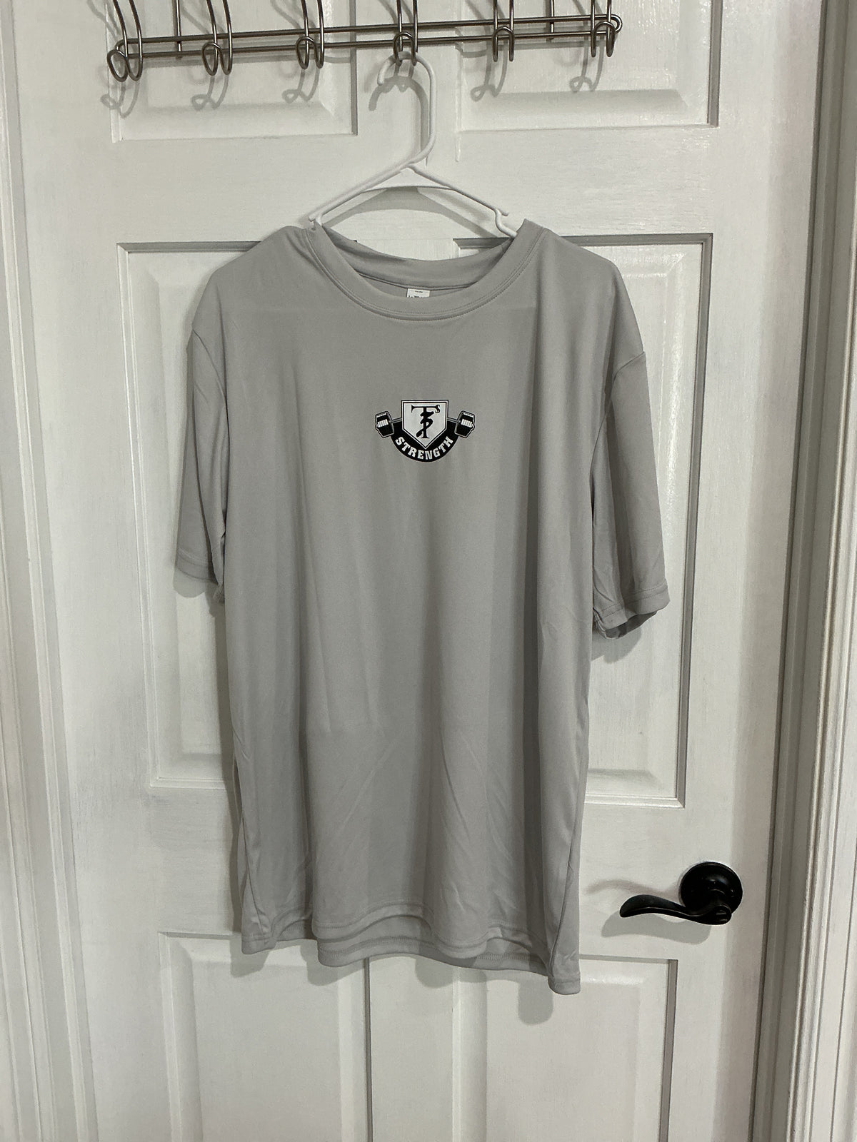 Men's 3T's Strength Short Sleeve T-Shirt - Light Gray