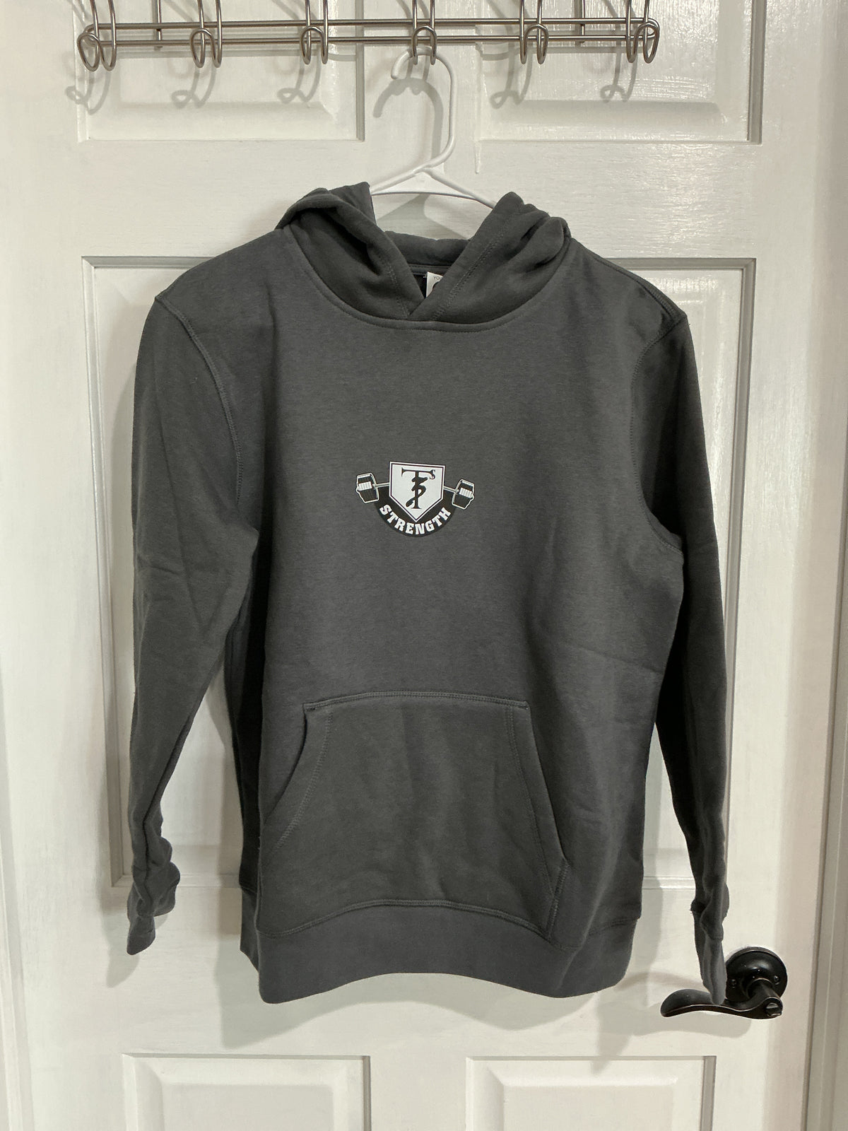 Youth 3T's Strength Hoodie - Charcoal Gray