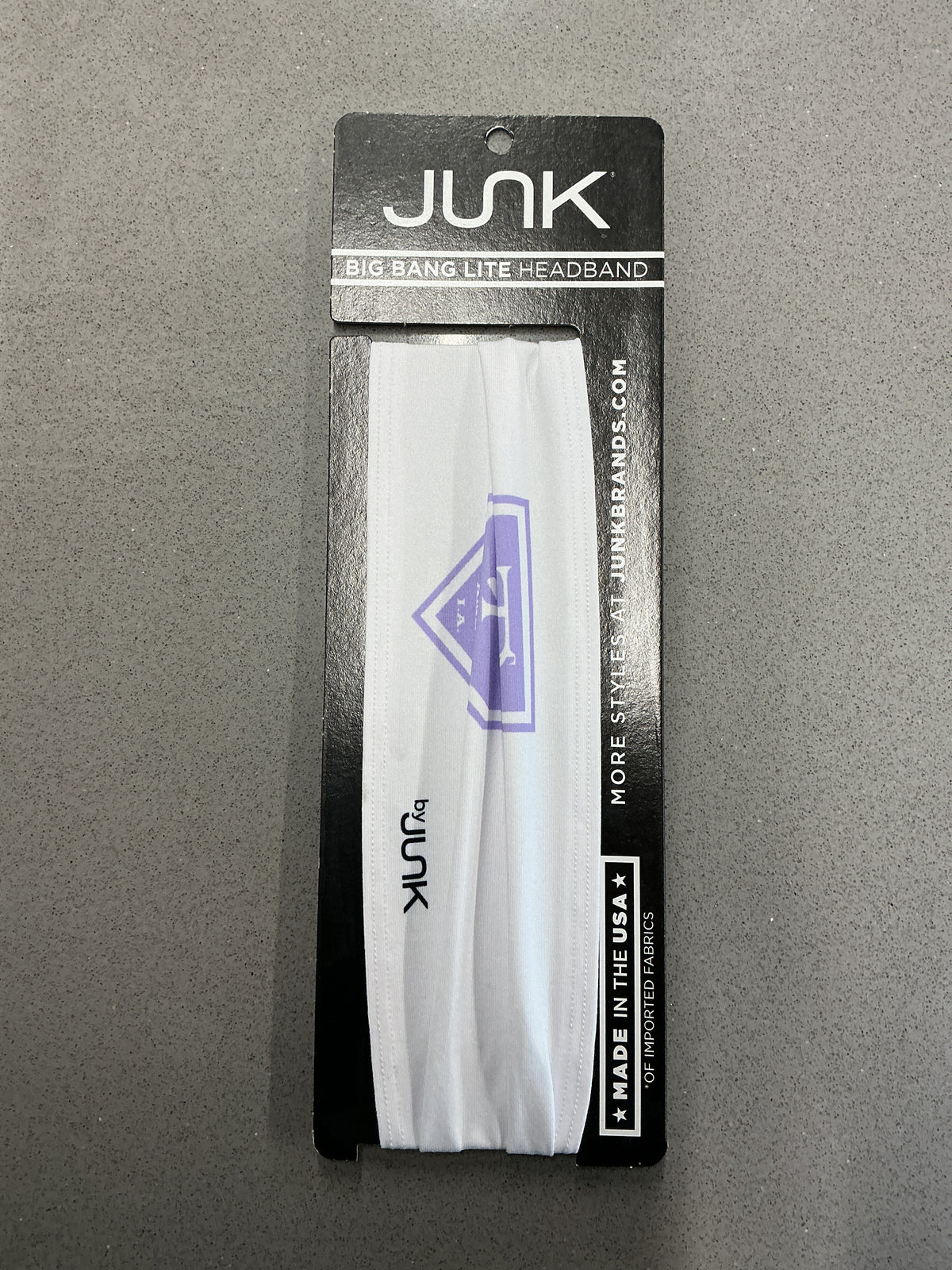 3T's JUNK Headband - White/Lavender